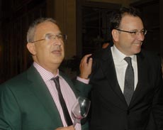 Michel Bettane et Thierry Desseauve, les auteurs du Grand guide des vins de France