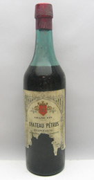 Bouteille Petrus bizarre