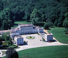 Château Filhot vu du ciel