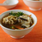 Recette de la semaine – Ravioles de Saint-Jacques en bouillon léger