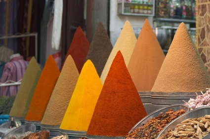 Epices au Souk de Marrakech