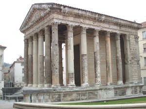 Temple d’Auguste et de Livie, à Vienne