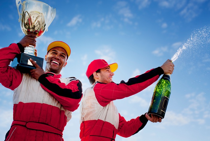 Formule 1 champagne