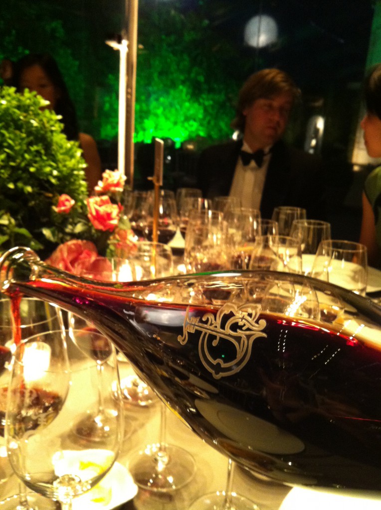 Un dîner sous le ciel étoilé du château Haut Brion