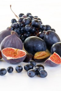 Fresh fruits prune, raisin et figue accords mets vins