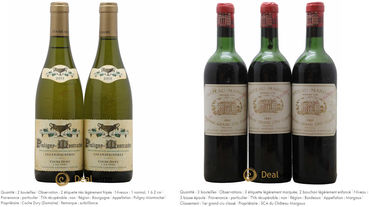 Lire la suite à propos de l’article Niveau du vin et étiquette : ce qu’il faut savoir avant d’enchérir sur un vieux millésime