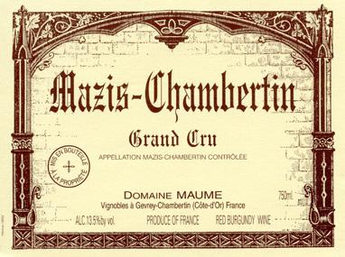 Mazis-Chambertin Grand-Cru