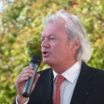 Hubert de Boüard remercie tous les artisans qui oeuvrent à la rénovation du Château Angélus