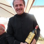 Sublime Château Angélus 2000 servi sur le brie aux cèpes
