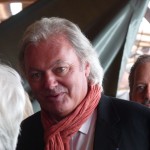 Visite du chantier avec Hubert de Boüard