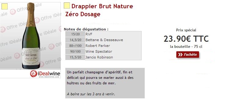 Drappier Brut Nature