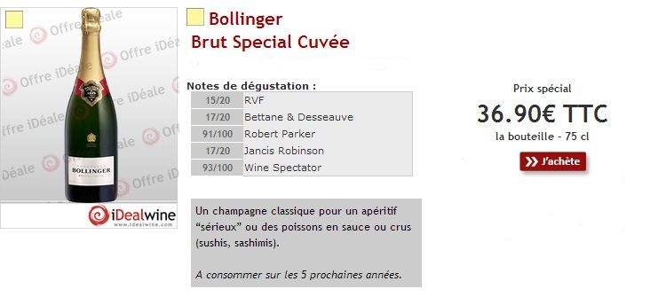 Bollinger Brut Special Cuvee