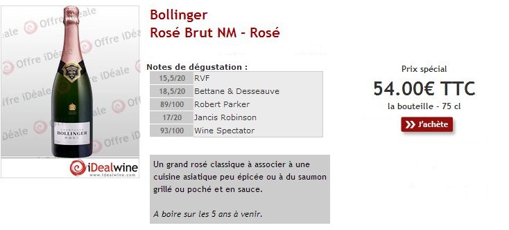 Bollinger Rosé