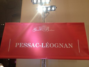 Dégustation de Bordeaux 2010 - Le stand Pessac-Léognan