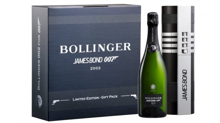 Lire la suite à propos de l’article Le vin du jour : Champagne Bollinger Grande Année Edition Collector James Bond 002 for 007