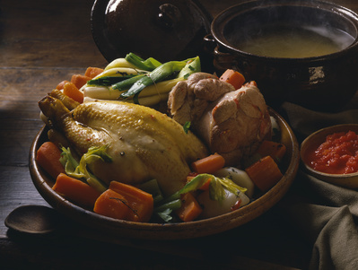 Poule aux pots légumes vins iDealwine