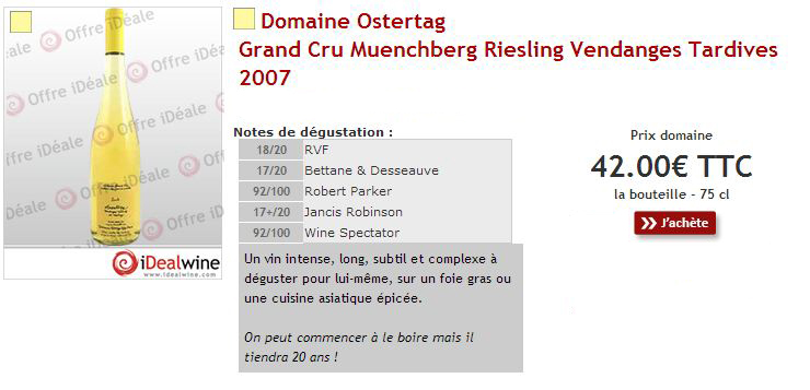 10 - Ostertag Muenchberg Vendanges Tardives