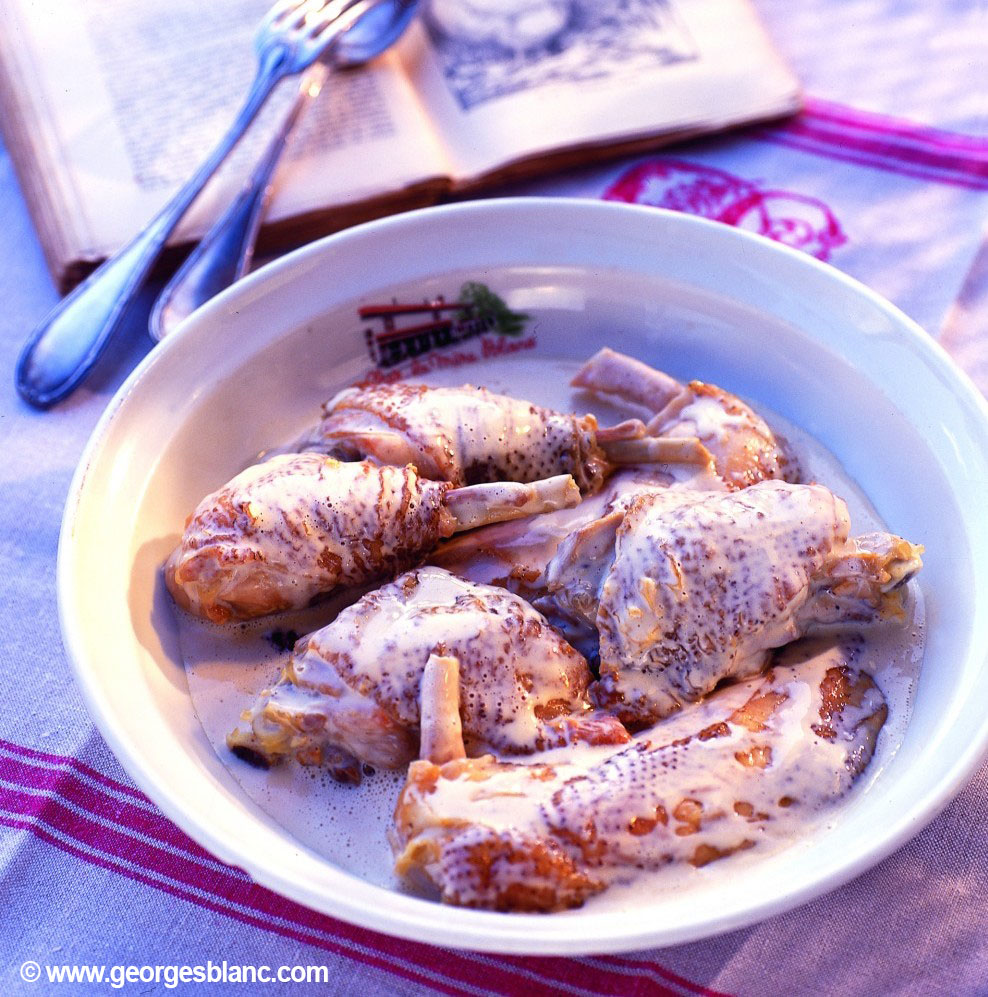 Lire la suite à propos de l’article Recette de la semaine : poulet à la crème “Mère Blanc”