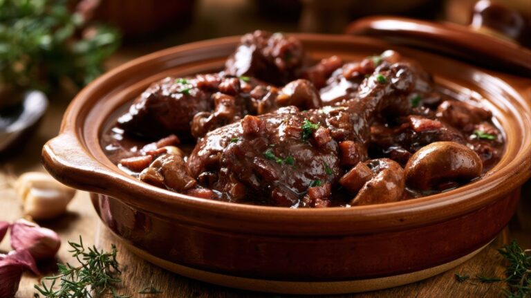 Lire la suite à propos de l’article Recette : coq au vin