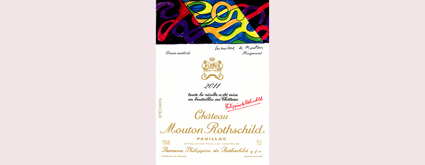 Lire la suite à propos de l’article L’artiste Guy de Rougemont illustre l’étiquette de Château Mouton Rothschild 2011