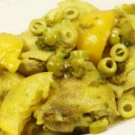 Recette de la semaine – Tajine de poulet aux olives et au citron confit