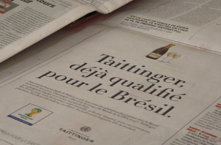 Lire la suite à propos de l’article Taittinger, sponsor officiel de la Coupe du monde de football… sauf en France !