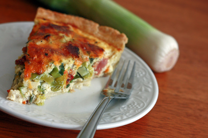 Lire la suite à propos de l’article Recette de la semaine – Tarte aux poireaux et au comté