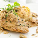 Recette de la semaine – Suprême de volaille aux champignons