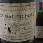 Belle enchère : 6420€ pour Les Gaudichots 1929, l’ancêtre de La Tâche au Domaine de la Romanée Conti