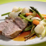 Recette de la semaine – Carré de veau printanier