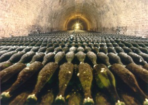 Champagne Deutz cave