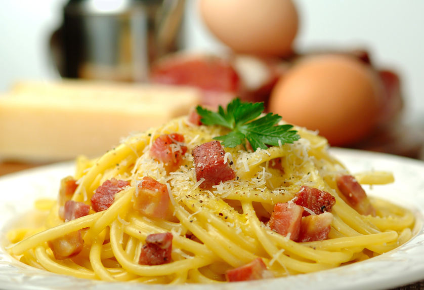 recette pâtes à la Carbonara iDealwine accord vin