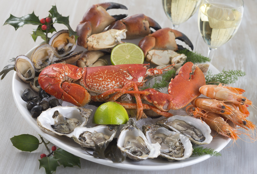 accord mets et vins plateau de fruit de mer