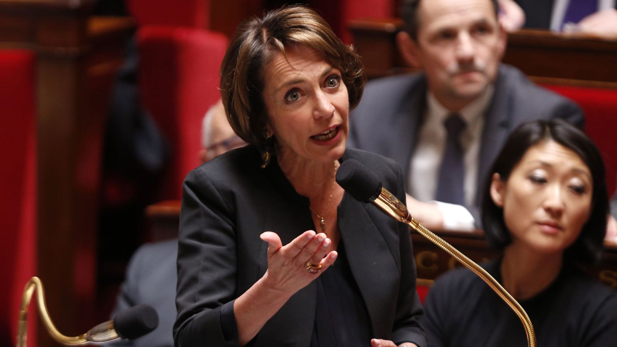 Marisol Touraine en Mai à l'Assemblée - Source AFP