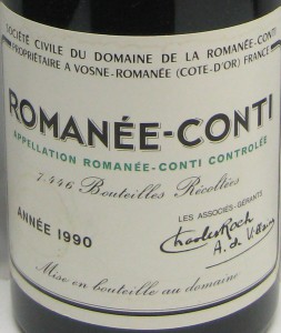 romanée conti 1990