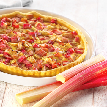 recette tarte rhubarbe