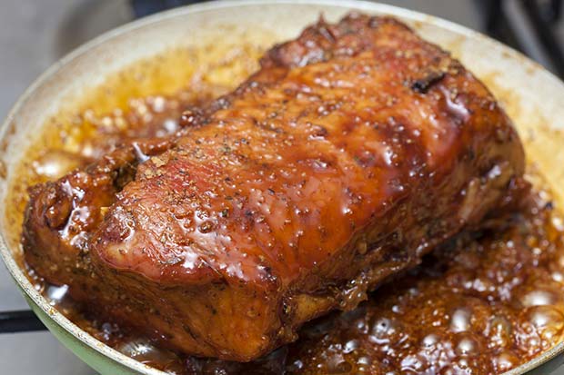 échine de porc recette