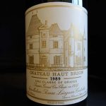 Au top des enchères, Haut Brion 1989, Bonneau, Château-Chalon, Overnoy, et les grands champagnes millésimés