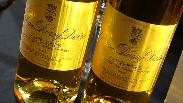 Accords mets vins Sauternes