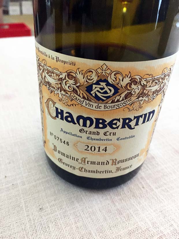 Chambertin Armand Rousseau 2014