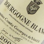 Le grand retour du musigny blanc !