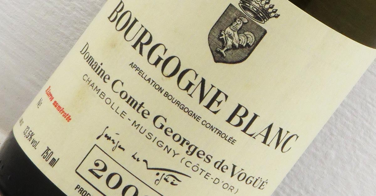 Lire la suite à propos de l’article Le grand retour du musigny blanc !