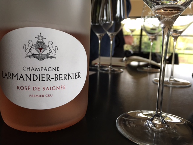 Champagne Larmandier-Bernier rosé de saignée