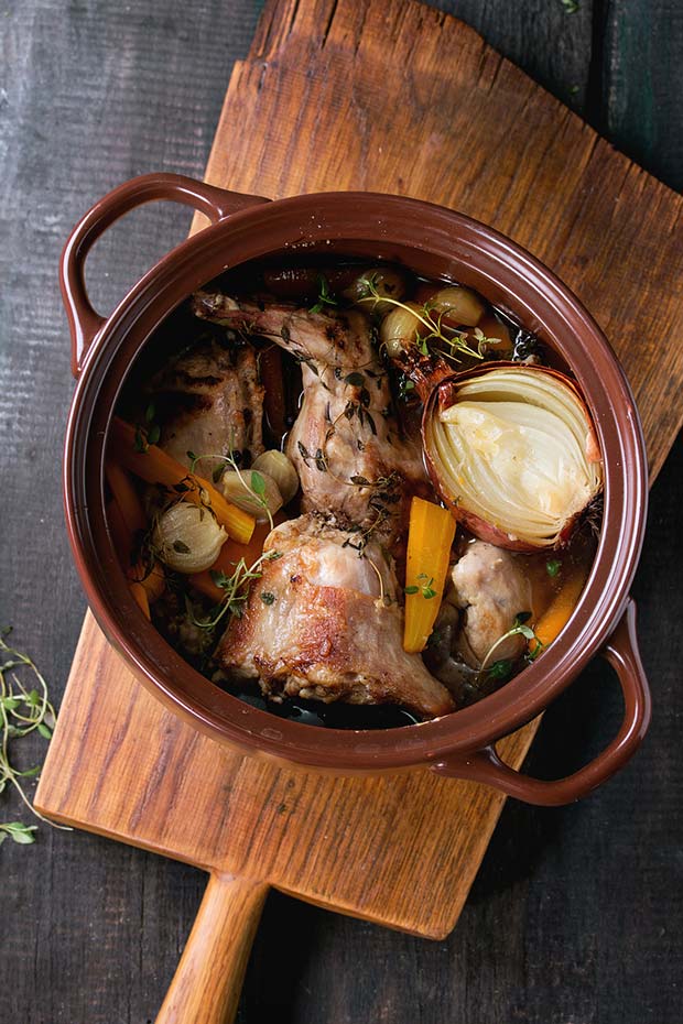 lapin au cidre recette iDealwine accord vin