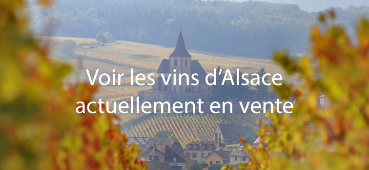 Vins d'Alsace en vente