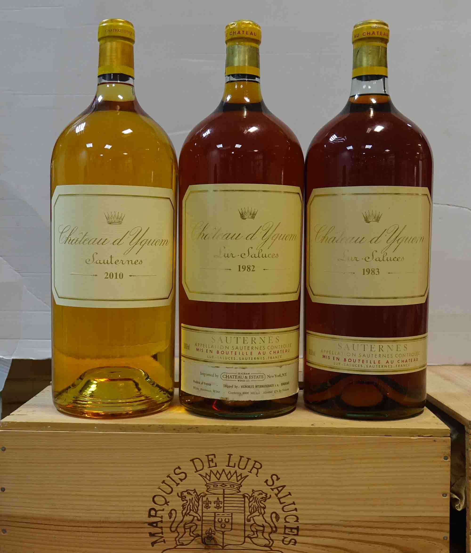 Lire la suite à propos de l’article Belles enchères : impériales d’Yquem, grands bordeaux 1982, La Tâche et le Clos Rougeard au top !