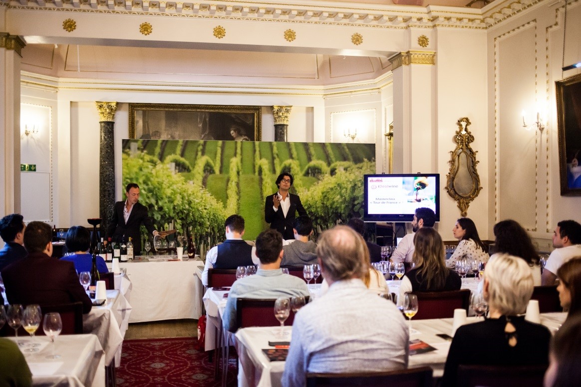 Londres City Wine Show masterclass iDealwine 2017