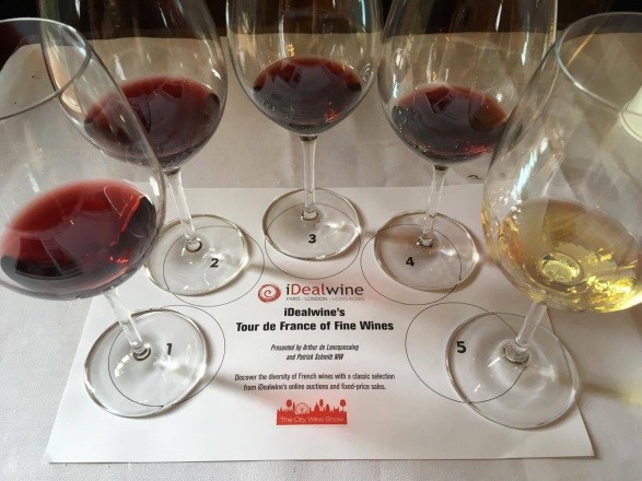 Londres iDealwine City Wine Show masterclass Tour de France des vins