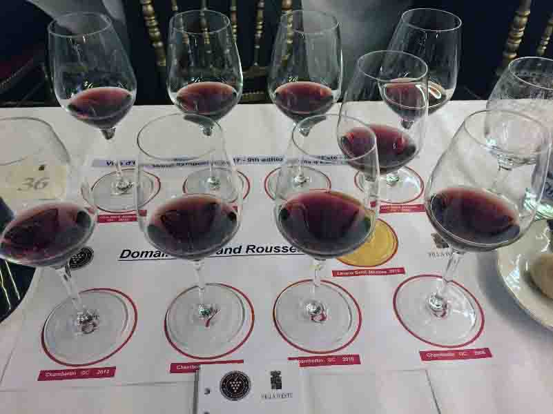 Wine Symposium au lac de Côme et verticale Armand Rousseau, le temps suspendu vin rouge