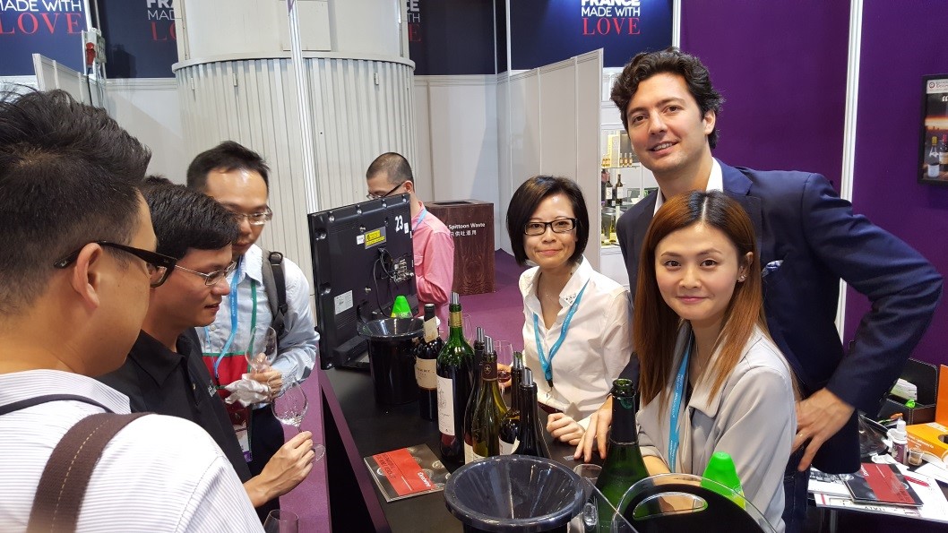 Arthur de Lencquesaing Hongk-Kong Wine Fair